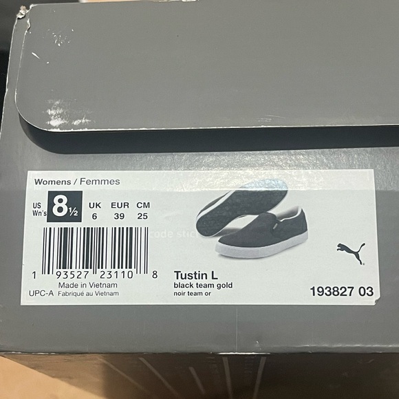 Women’s Puma Tustin L slip on spikeless golf shoes 8.5 - Picture 3 of 8